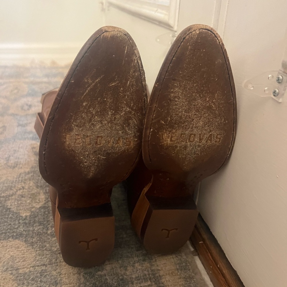 Tecovas The Jamie Cowgirl Boots Scotch Goat Leather 5.5 - Picture 5 of 8